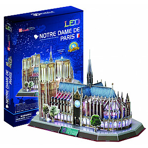 3D dėlionė Notre Dame (šviesi)