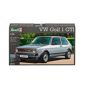 Plastikinis VW Golf 1 GTI modelis