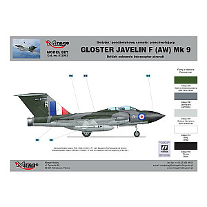 Gloster Javelin F Mk9 modelio rinkinys