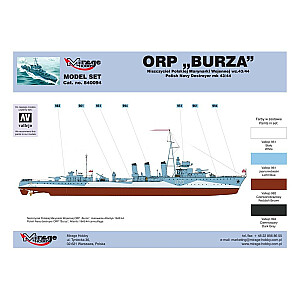 ОРП 'Бурза' wz.44 [Польский эсминец Второй мировой войны]