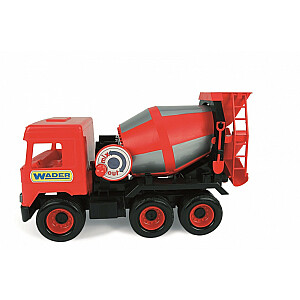 Raudona betono maišyklė 38 cm Middle Truck dėžėje