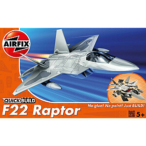 QUICKBUILD F-22 Raptor plastikinis modelis