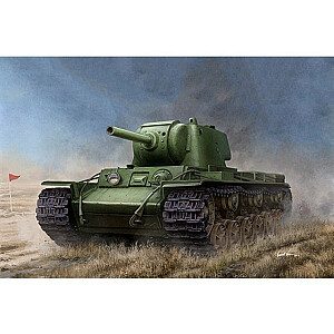 Пластиковая модель российского тяжелого танка КВ-9.