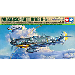 Plastikinis lėktuvo Messerschmitt BF 109G-6 modelis