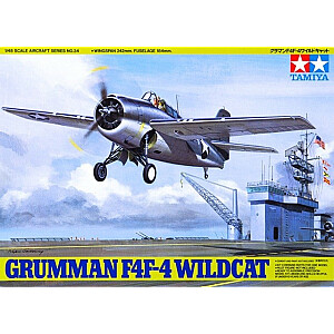 Plastikinis Grumman F4F-4 Wildcat modelis