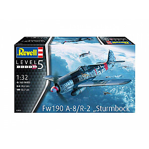 Plastikinis modelis Fw190 A-8 Sturmbock 1/32