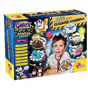 „Crazy Science Science“ rinkinys „Crazy's Laboratory“.