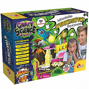 „Crazy Science Lab Explosive Experiments“ mokslo rinkinys