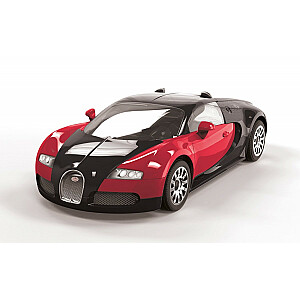 Quickbuild plastikinis Bugatti Veyron modelis juodas/raudonas