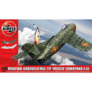 Mikoyan-Gurevich MiG-17 Fresco plastikinis modelis