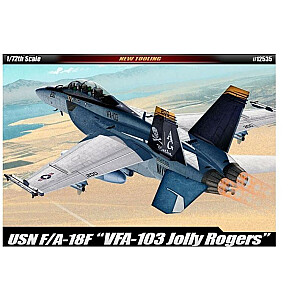 Plastikinis F/A-18F USN VF-103 Jolly Rogers modelis