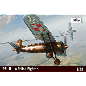 Комплект модели польского истребителя PZL P.11c