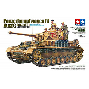 Plastikinis vokiečių tanko Panzerkampfwagen IV Ausf.G Sd.Kfz.161/1 modelis