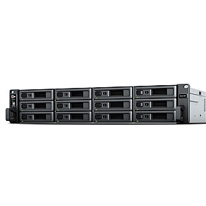 Synology | RackStation | RS2423RP+ (redundant power) 12-bay | AMD Ryzen | V1780B | Processor frequency 3.6 GHz | 8 GB | DDR4