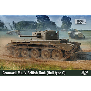 Plastikinis britų tanko Cromwell Mk.IV modelis (C korpusas)