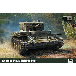 Plastikinis britų tanko Centaur Mk.IV 1/72 modelis.