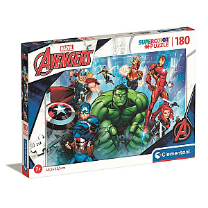 Dėlionė 180 vienetų Super Color The Avengers