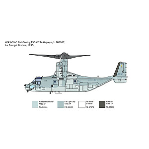 Plastikinis modelis B-22A Osprey 1/72