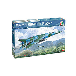 Пластиковая модель МиГ-27/МиГ-23БН Флоггер 1/48