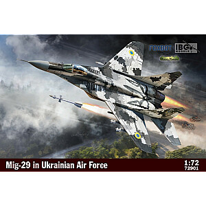 Ukrainos oro pajėgų MiG-29 modelio komplektas 1/72.