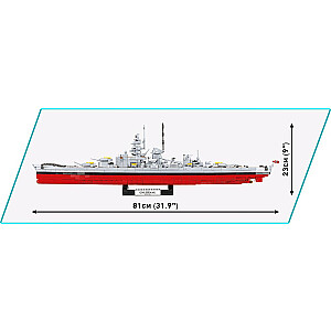 Istorinė kolekcija Kłocki mūšio laivas Gneisenau