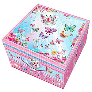 Набор посуды Pecoware в коробке с выдвижными ящиками - Бабочки