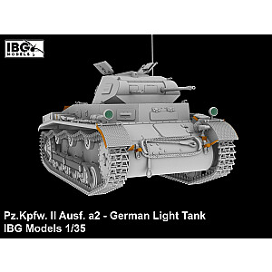 Пластиковая модель Pz.Kpfw II Ausf. Немецкий легкий танк А2 1/35