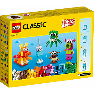 LEGO Classic 11017 kūrybingi monstrai