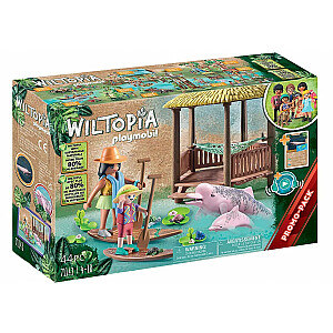 Playmobil Wiltopia 71143 Wiltopia – upės delfinų ekspedicija