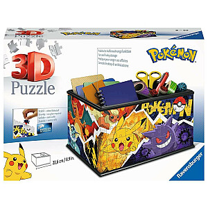Dėlionė 216 vienetų 3D Pokemon Box