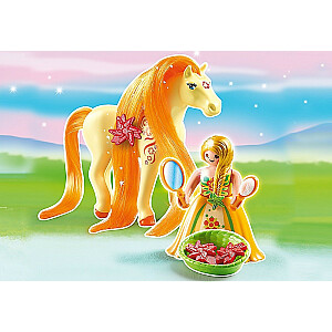 Playmobil Princess 6168 Принцесса Санни Уход за лошадью