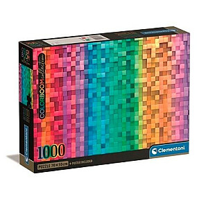 Kompaktiška Colorboom Pixel dėlionė, 1000 vienetų