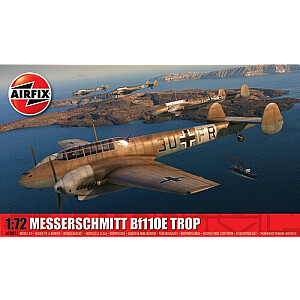 Messerschmitt Bf 110E/E-2 Trop 1/72 plastikinis modelis.