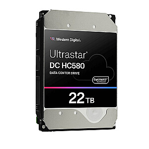 Serverio kietasis diskas Western Digital Ultrastar DC HC580 WUH722422ALE6L4 (22 TB; 3,5 colio; SATA III)