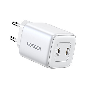 Quick charger GaN 2 x USB-C 45W QC PD Ugreen CD294 - white