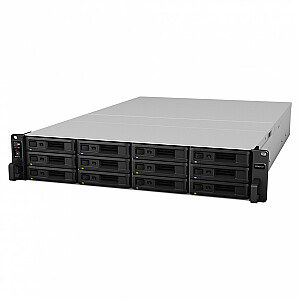 NAS serveris RS3621xs+ 12x0HDD 8GB 4x1GbE 2x10GbE 2xUSB3.2