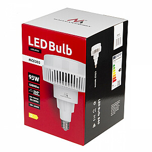 LED lemputė E40 95W 230V šaltai balta 6500K 13000LM MCE305 CW