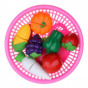 Vaisiai ir daržovės, su kuriais galima žaisti