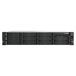 NAS serveris TS-855eU-8G 8x0HDD 2U Intel Atom C5125 2 x 2,5 Gb