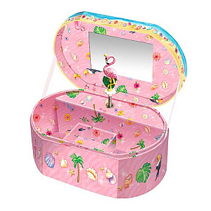 Muzikinė dėžutė Pecoware oval - Flamingo