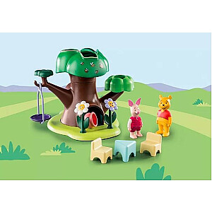 Playmobil Disney ir Mikė Pūkuotukas 1.2.3 ir Disney: Mikė Pūkuotukas ir paršelio namelis medyje 71316