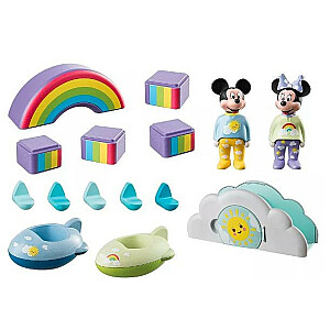 Playmobil Disney, Mickey and Friends 1.2.3 ir Disney: Mickey and Minnie's Cloud House 71319