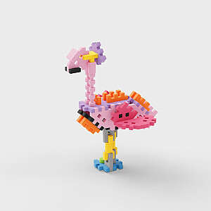 Mini vaflių blokeliai Nature - Flamingo, 50 elementų