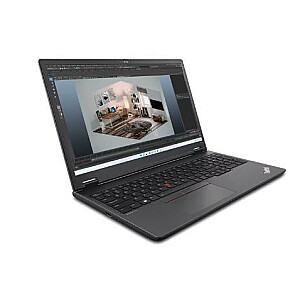 „ThinkPad P16v G1“ mobilioji darbo stotis 21FE000TPB 7940HS/32GB/1TB/RTXA2000 8GB/16.0 WUXGA/Thunder Black / 3 metų „Premier“ palaikymas + CO2 užskaita