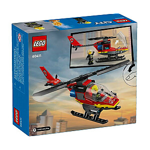 LEGO CITY 60411 ugniagesių sraigtasparnis