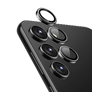 Grūdintas stiklas fotoaparato objektyvui Samsung Galaxy S24 Black