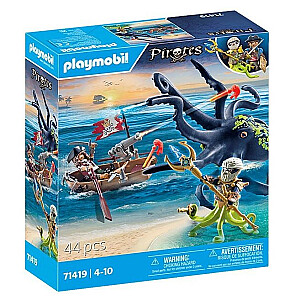 Playmobil Pirates 71419 Kovok su milžinišku aštuonkoju