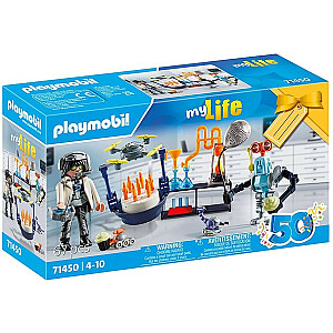 Playmobil City Life 71450 Mokslininkas su robotais