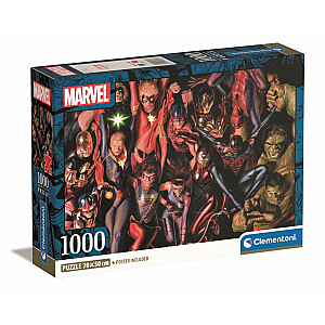 Dėlionė 1000 vienetų Compact Marvel The Avengers