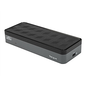 Targus USB-C Universal Quad 4K (QV4K) prijungimo stotis su 100 W maitinimo tiekimu Targus